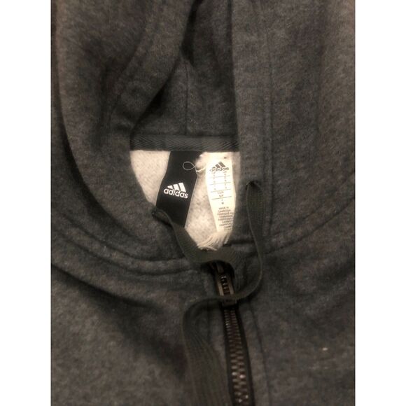 Adidas Sweatshirt Dark Grey Size Small - Picture 3 of 4
